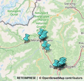 Mappa Via Garibaldi, 39012 Merano BZ, Italia (15.405)