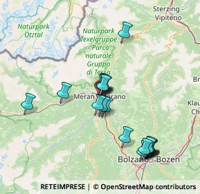 Mappa Via Garibaldi, 39012 Merano BZ, Italia (13.843)