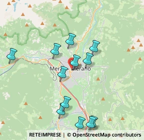 Mappa Via Garibaldi, 39012 Merano BZ, Italia (4.65571)