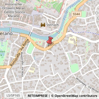 Mappa Via Cavour Camillo Benso, 59, 39012 Merano, Bolzano (Trentino-Alto Adige)