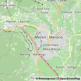 Mappa Merano