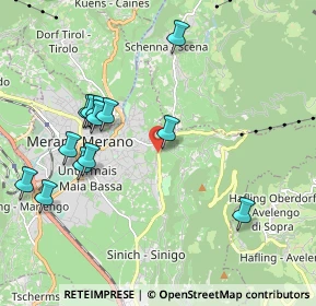 Mappa Via Castagni, 39012 Merano BZ, Italia (2.04462)