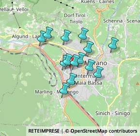 Mappa Via Verande, 39012 Merano BZ, Italia (1.19786)