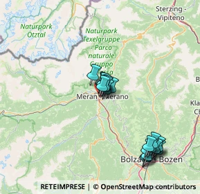 Mappa Via Verande, 39012 Merano BZ, Italia (13.981)