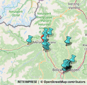 Mappa Via Verande, 39012 Merano BZ, Italia (16.8805)