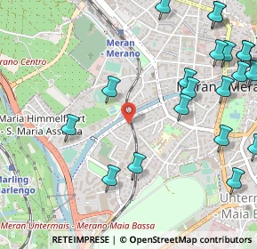 Mappa Via Verande, 39012 Merano BZ, Italia (0.6975)