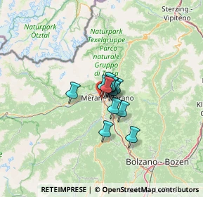Mappa Via Tramontana, 39020 Marlengo BZ, Italia (5.64917)