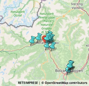 Mappa Via Tramontana, 39020 Marlengo BZ, Italia (12.738)