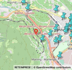 Mappa Via Tramontana, 39020 Marlengo BZ, Italia (1.5055)