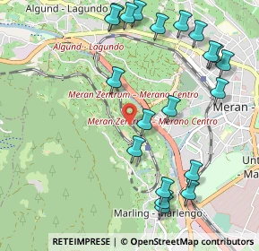 Mappa Via Tramontana, 39020 Marlengo BZ, Italia (1.2045)