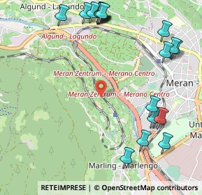 Mappa Via Tramontana, 39020 Marlengo BZ, Italia (1.357)