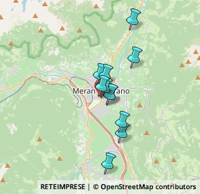 Mappa Via Tennis, 39012 Merano BZ, Italia (2.28636)