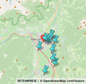 Mappa Via Tennis, 39012 Merano BZ, Italia (2.26545)