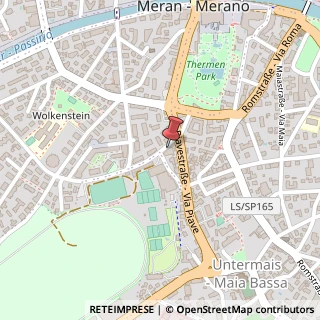 Mappa Via Enrico Toti, 5, 39012 Merano BZ, Italia, 39012 Merano, Bolzano (Trentino-Alto Adige)