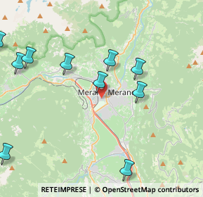 Mappa Via Enrico Toti, 39012 Merano BZ, Italia (5.21818)