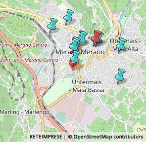 Mappa Via Leopardi Giacomo, 39012 Merano BZ, Italia (0.7925)