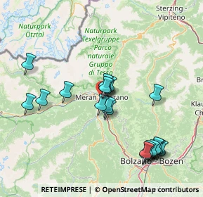 Mappa Via Leopardi Giacomo, 39012 Merano BZ, Italia (15.2265)