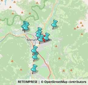 Mappa Via Parini, 39012 Merano BZ, Italia (2.80545)