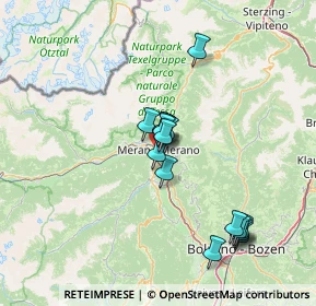 Mappa Via Piave, 39012 Merano BZ, Italia (11.86667)