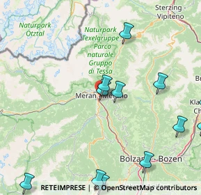 Mappa Via Enrico Toti, 39012 Merano BZ, Italia (22.27769)