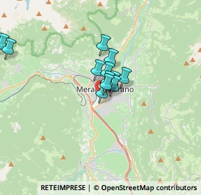 Mappa Via Enrico Toti, 39012 Merano BZ, Italia (2.3175)