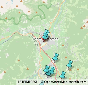 Mappa Via Enrico Toti, 39012 Merano BZ, Italia (3.7825)