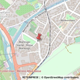 Mappa Via Luis Zuegg, 22, 39012 Merano, Bolzano (Trentino-Alto Adige)