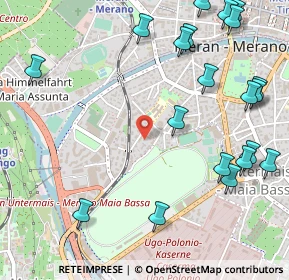 Mappa Via Oswald Von Wolkenstein, 21051 Merano BZ, Italia (0.686)