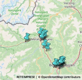 Mappa Via O. Von Wolkenstein, 39012 Merano BZ, Italia (15.3135)