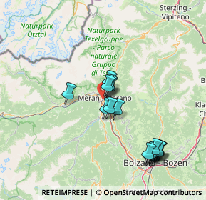 Mappa Via Oswald Von Wolkenstein, 21051 Merano BZ, Italia (14.54824)