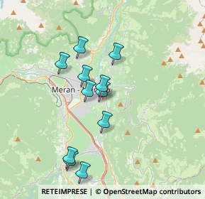Mappa Via Pienzenau, 39012 Merano BZ, Italia (3.12909)