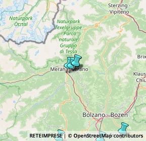 Mappa Via Pienzenau, 39012 Merano BZ, Italia (26.6)