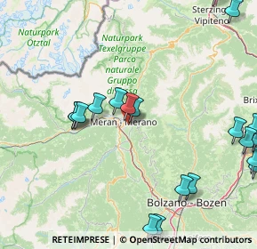 Mappa Via Winkel, 39012 Merano BZ, Italia (20.91316)