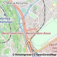 Mapa Merano