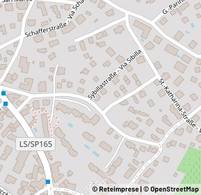 Mappa Via santa maria del conforto, 39012 Merano BZ, Italia (0.152)