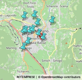 Mappa Via Santa Maria del Conforto, 39012 Merano BZ, Italia (1.42583)