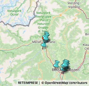 Mappa Via Santa Maria del Conforto, 39012 Merano BZ, Italia (16.34846)