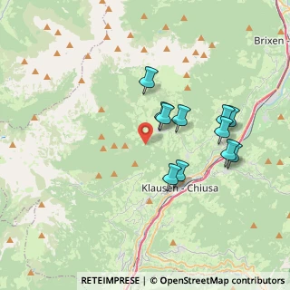 Mappa Gerstein, 39043 Chiusa BZ, Italia (3.30455)