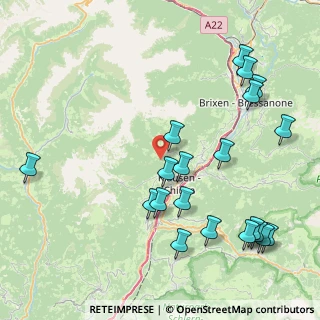 Mappa Gerstein, 39043 Chiusa BZ, Italia (9.707)