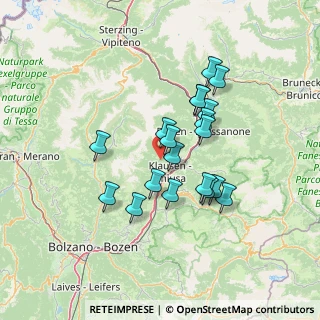 Mappa Gerstein, 39043 Chiusa BZ, Italia (11.32421)