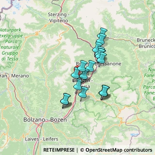 Mappa Gerstein, 39043 Chiusa BZ, Italia (10.3875)