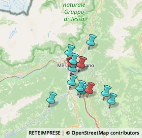 Mappa Via Albertina Brogliati, 39012 Merano BZ, Italia (5.20615)