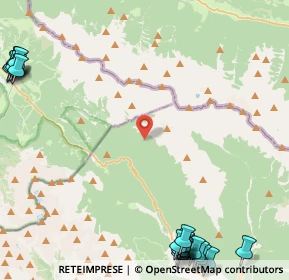 Mappa Località Rinfreddo, 32040 Comelico superiore BL, Italia (7.27)