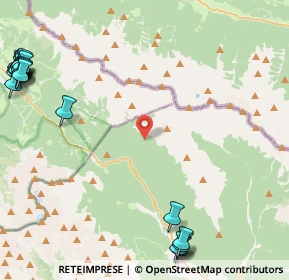 Mappa Località Rinfreddo, 32040 Comelico superiore BL, Italia (6.964)