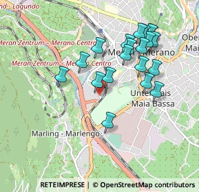 Mappa Via Zuegg Strasse 24 A, 39012 Merano BZ, Italia (0.891)