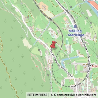 Mappa Vicolo San Felice, 28, 39020 Marlengo, Bolzano (Trentino-Alto Adige)