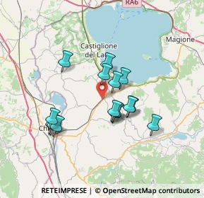 Mappa Località Muffa, 06061 Castiglione del Lago PG, Italia (6.01467)