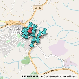 Mappa Complesso davanti autolavaggio, 53027 San Quirico d'Orcia SI, Italia (0.3)