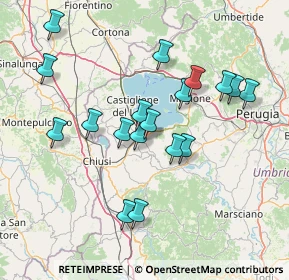 Mappa Via Giovanni Boccaccio, 06061 Castiglione del Lago PG, Italia (14.62722)