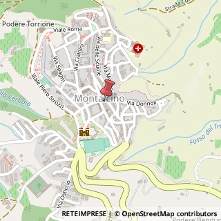 Mappa Costa di Piazza Garibaldi, 3, 53024 Montalcino, Siena (Toscana)